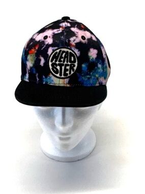 Headster Kids "Hippie Dippie" Tie-Dye Snapback Hat - Size 48cm